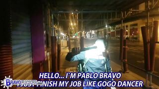 A boy's hole to finish the night