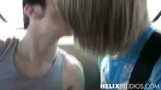 Behind The Scenes - Backseat Blowjob