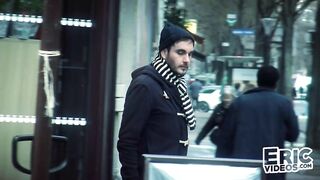 The slut gets pounded on the way back from the store